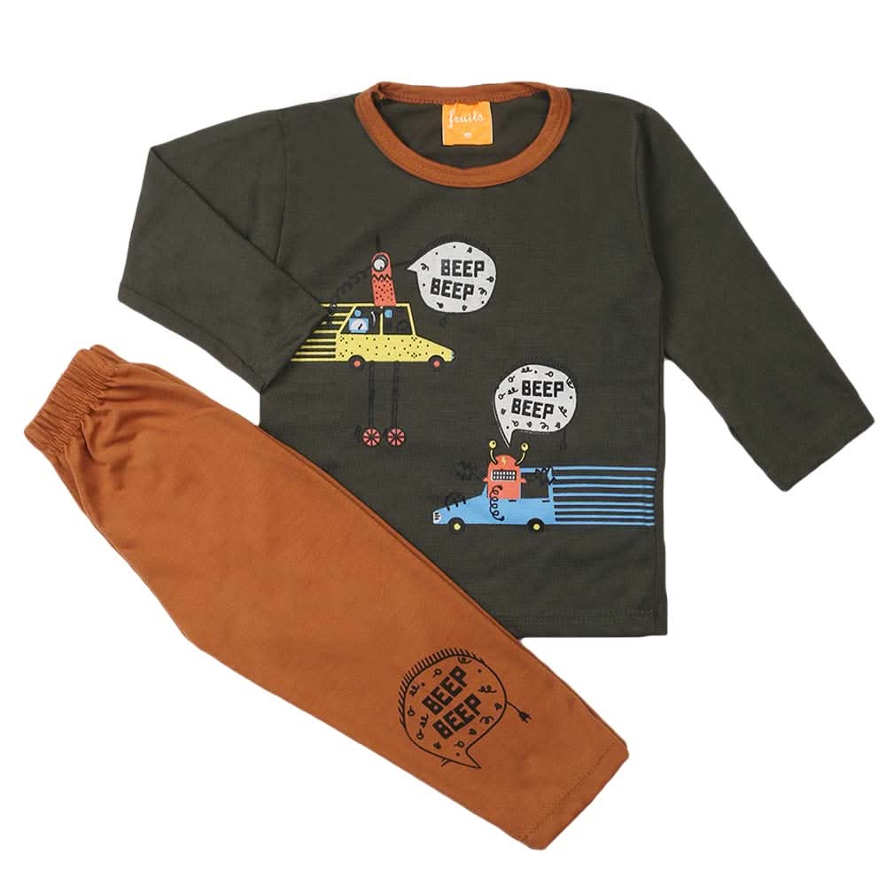 Boys Full Sleeves Suit - Green, Boys Sets & Suits, Chase Value, Chase Value