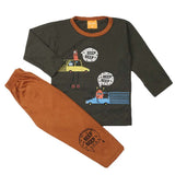 Boys Full Sleeves Suit - Green, Boys Sets & Suits, Chase Value, Chase Value