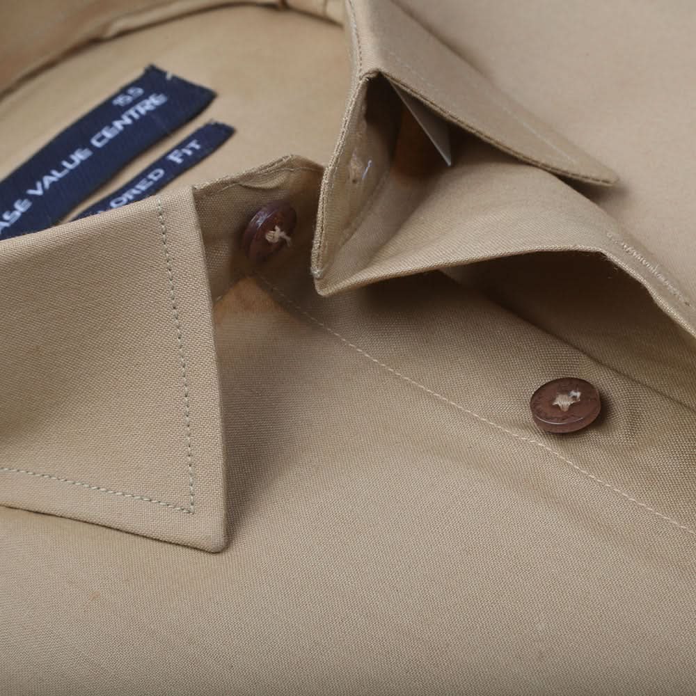 Men's Formal Shirt - Camel, Men, Shirts, Chase Value, Chase Value