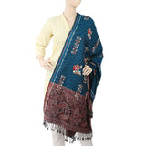 Women's Embroidered Shawl - Sea Green, Women, Shawls And Scarves, Chase Value, Chase Value