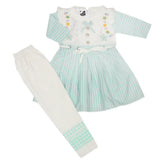 Girls Half Sleeves Suit - Green, Kids, Girls Sets And Suits, Chase Value, Chase Value