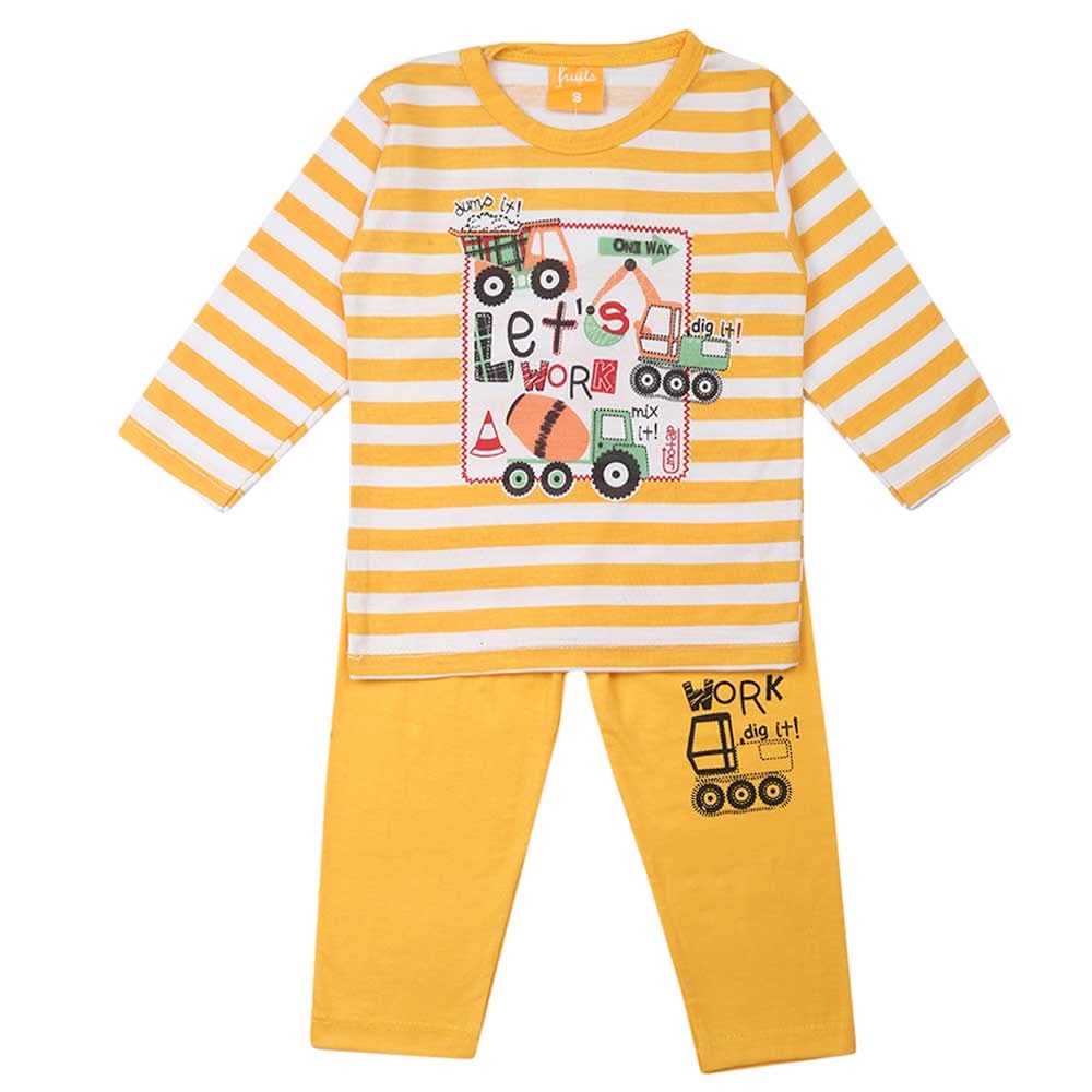 Boys Full Sleeves Suit - Yellow, Boys Sets & Suits, Chase Value, Chase Value