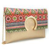 Women's Clutch 6471 - Golden, Women, Clutches, Chase Value, Chase Value