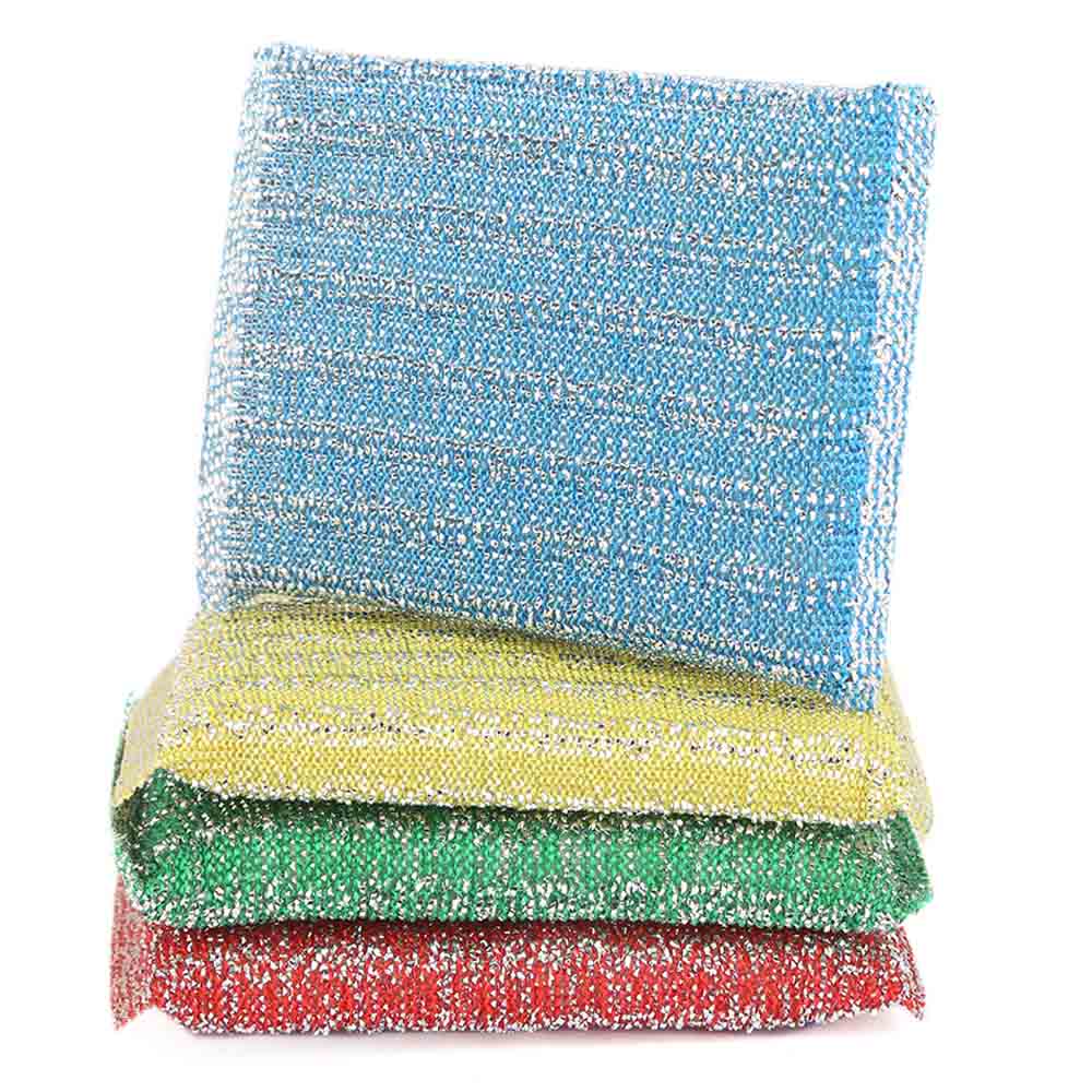 Kitchen Dishwashing Spong 4 Pcs - Multi, Home & Lifestyle, Kitchen Tools And Accessories, Chase Value, Chase Value