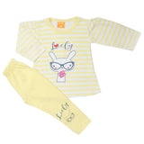 Girls Full Sleeves Suit - Yellow, Girls Suits, Chase Value, Chase Value
