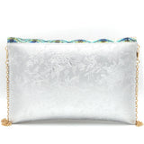 Women's Clutch 6471 - Silver, Women, Clutches, Chase Value, Chase Value