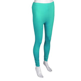 Women's Plain Tights - Sea Green, Women, Pants & Tights, Chase Value, Chase Value