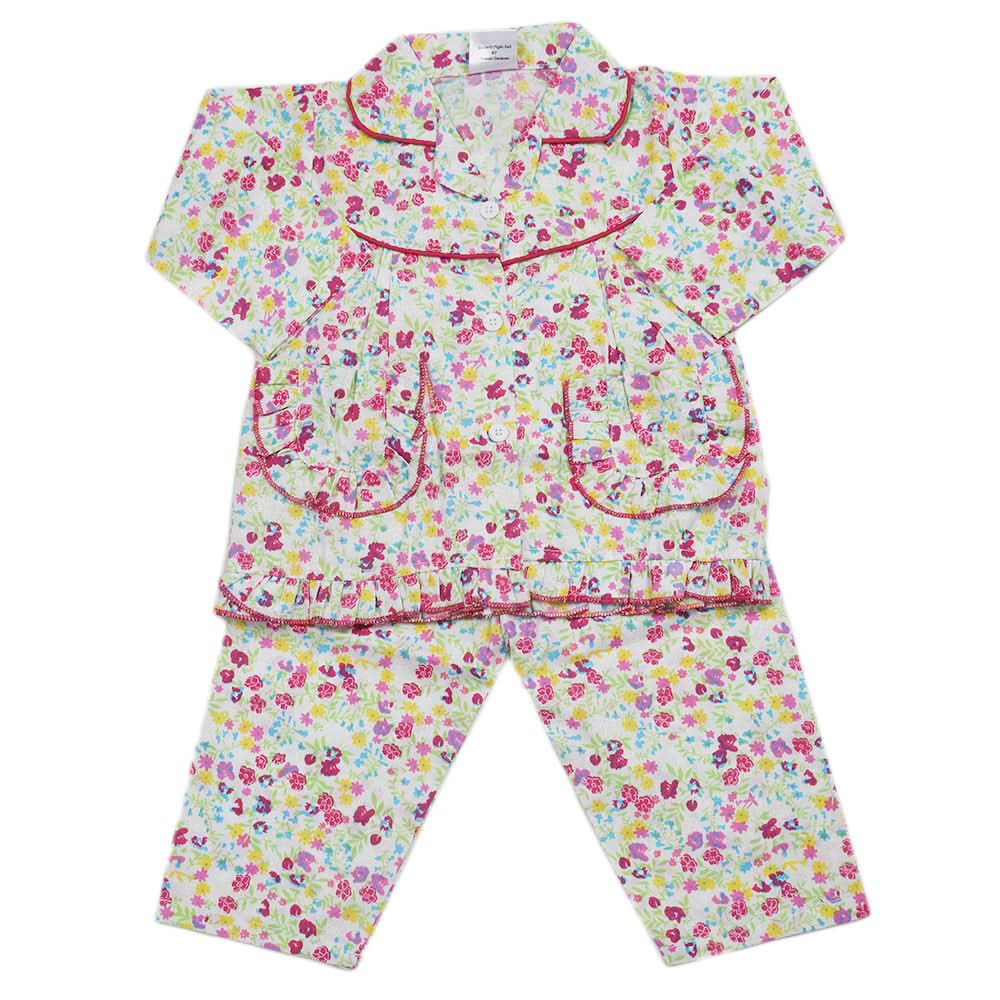 Girls Full Sleeves Night Suit - Multi, Kids, Girls Sets And Suits, Chase Value, Chase Value