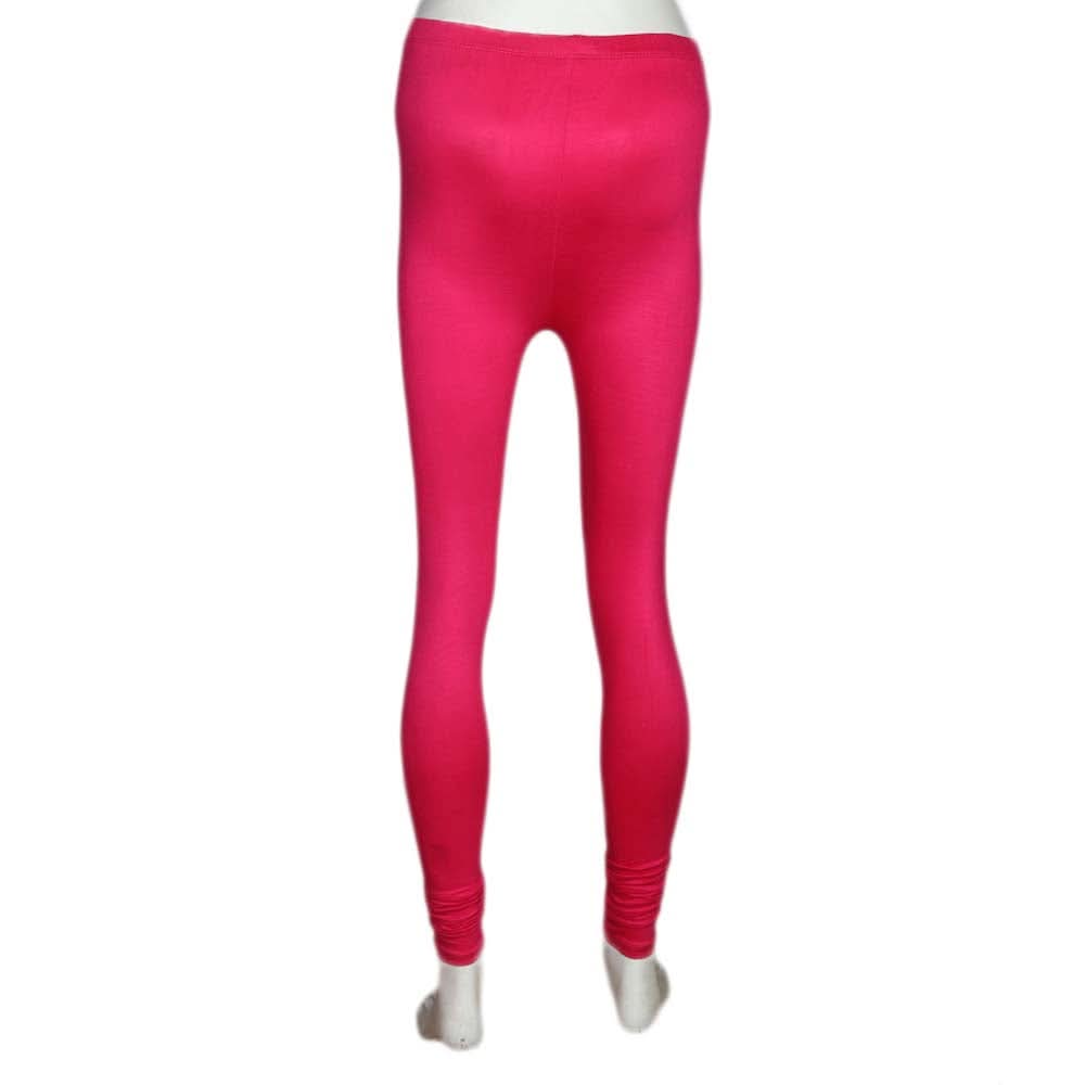 Women's Plain Tights - Fuchsia, Women, Pants & Tights, Chase Value, Chase Value