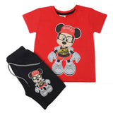 Boys Short Suit - Red, Kids, Boys Sets And Suits, Chase Value, Chase Value