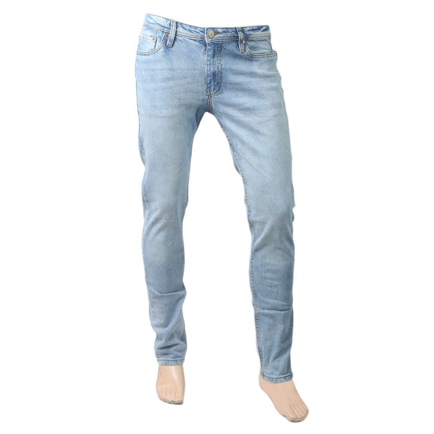 Men's Denim Pants - Light Blue, Men, Casual Pants And Jeans, Chase Value, Chase Value