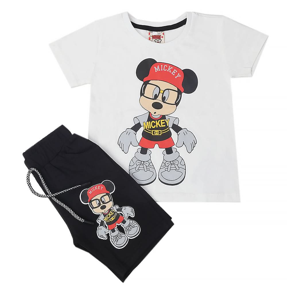 Boys Short Suit - White, Kids, Boys Sets And Suits, Chase Value, Chase Value