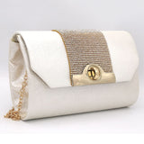 Women's Bridal Clutch 6879 - White, Women, Clutches, Chase Value, Chase Value
