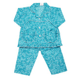 Girls Full Sleeves Night Suit - Sea Green, Kids, Girls Sets And Suits, Chase Value, Chase Value