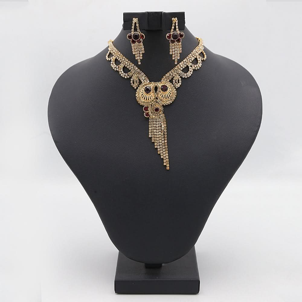 Women's Jewellery Set  - Maroon, Women, Jewellery Set, Chase Value, Chase Value