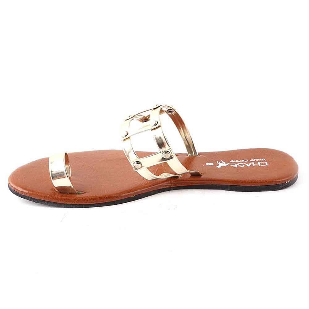 Women's Slipper (R-90) - Golden, Women, Slippers, Chase Value, Chase Value