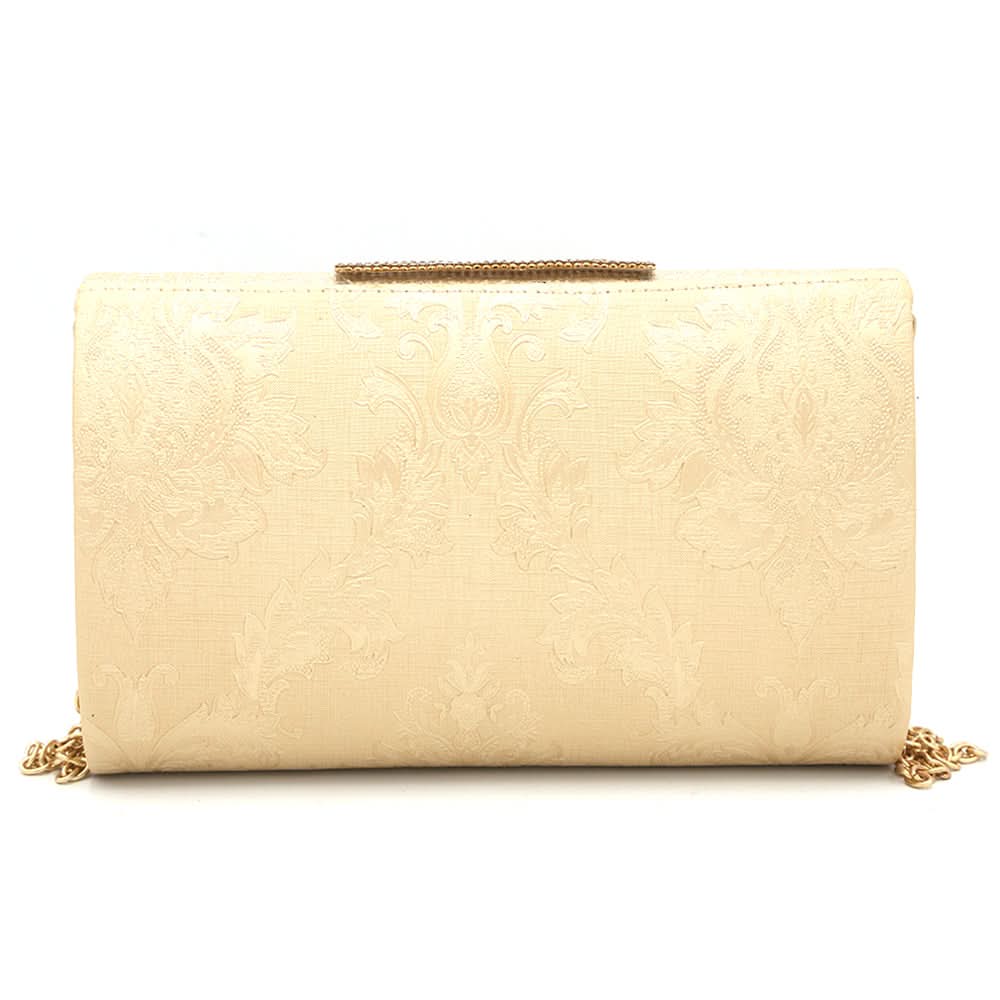 Women's Bridal Clutch 6879 - Golden, Women, Clutches, Chase Value, Chase Value
