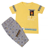 Boys Short Suit - Yellow, Kids, Boys Sets And Suits, Chase Value, Chase Value