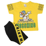 Newborn Boys Half Sleeves Suit - Yellow, Kids, Newborn Boys Sets And Suits, Chase Value, Chase Value