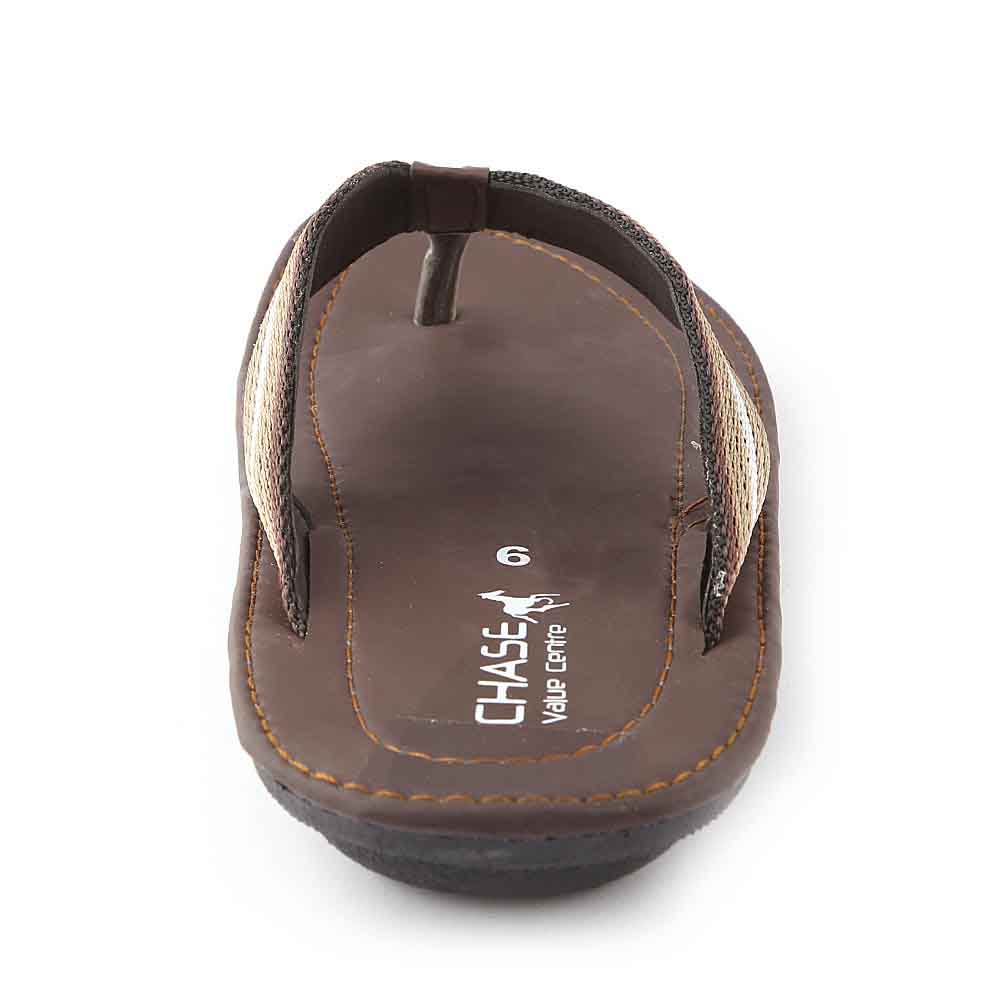 Men's Slippers (733) - Brown, Men, Slippers, Chase Value, Chase Value