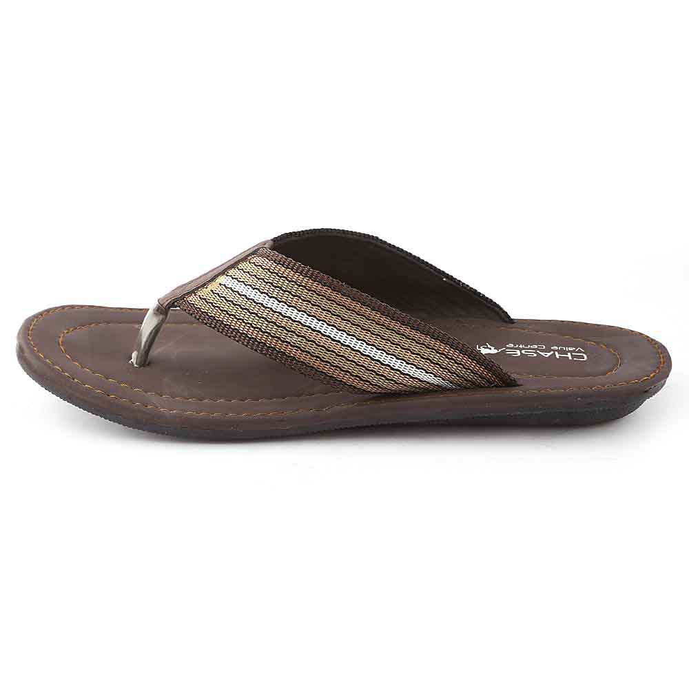 Men's Slippers (733) - Brown, Men, Slippers, Chase Value, Chase Value