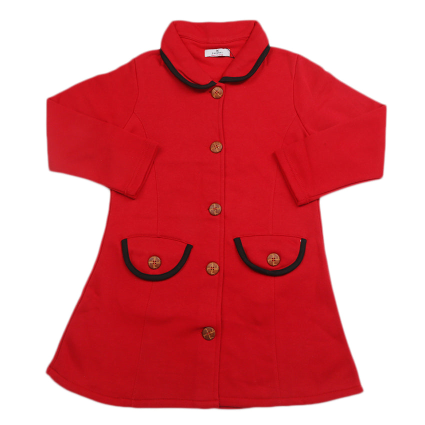 Girls Eminent Jacket - Red, Kids, Girls Jackets, Eminent, Chase Value