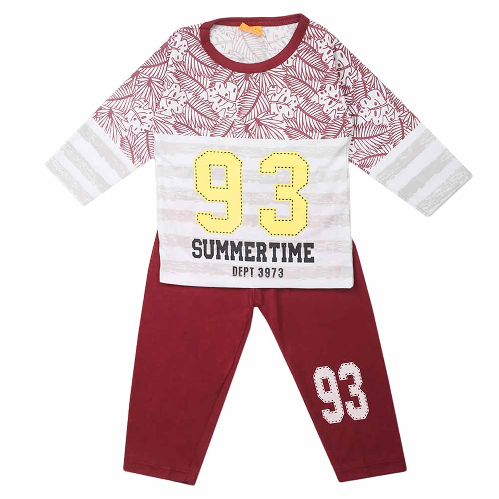Boys Full Sleeves Suit - Maroon, Boys Sets & Suits, Chase Value, Chase Value