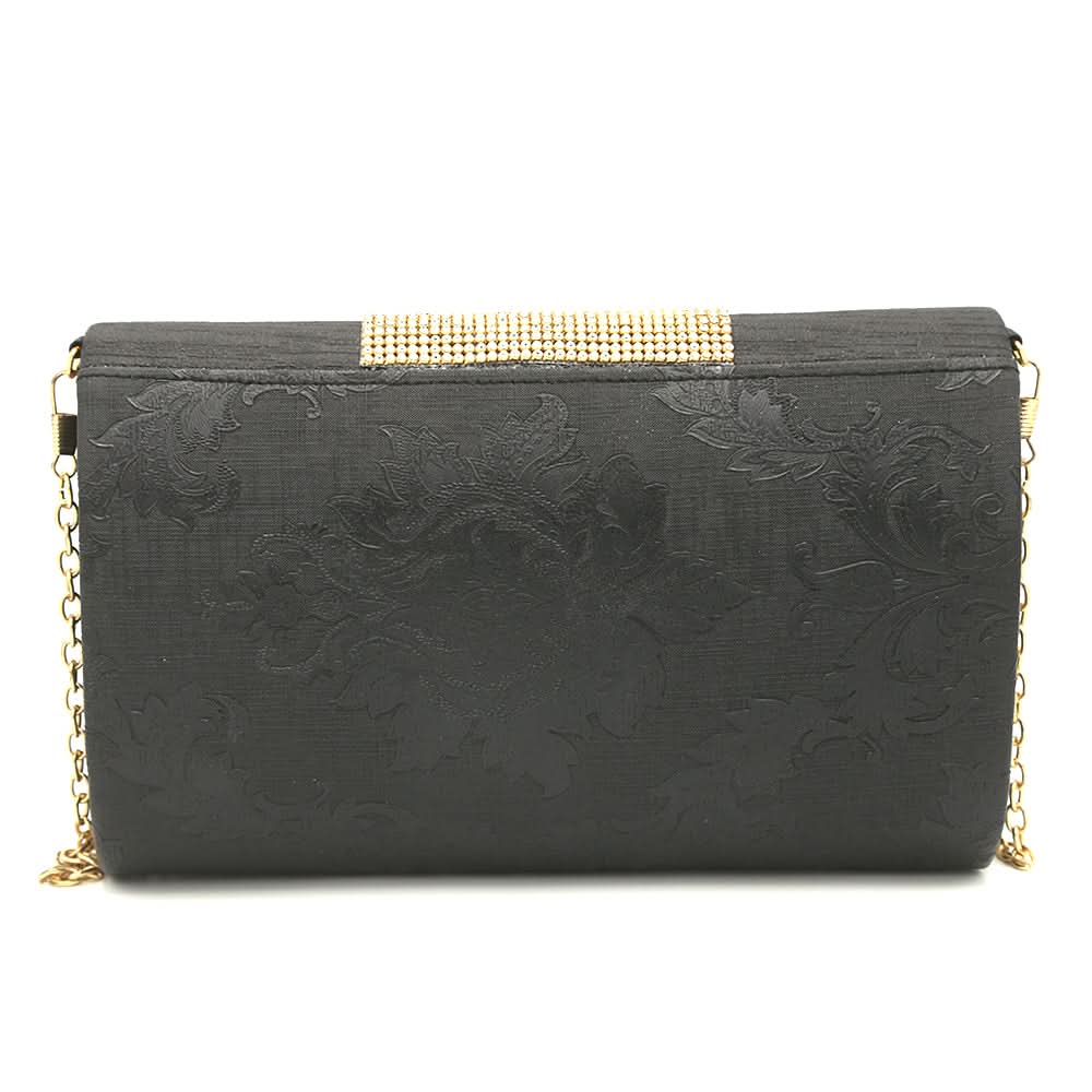 Women's Bridal Clutch 6879 - Black, Women, Clutches, Chase Value, Chase Value