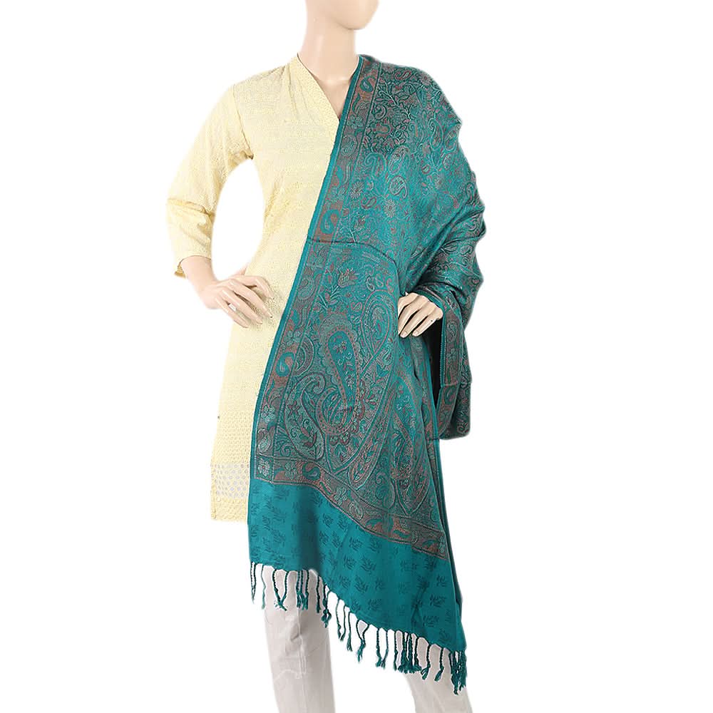 Women's Kastori Peoar Shawl - Green, Women, Shawls And Scarves, Chase Value, Chase Value
