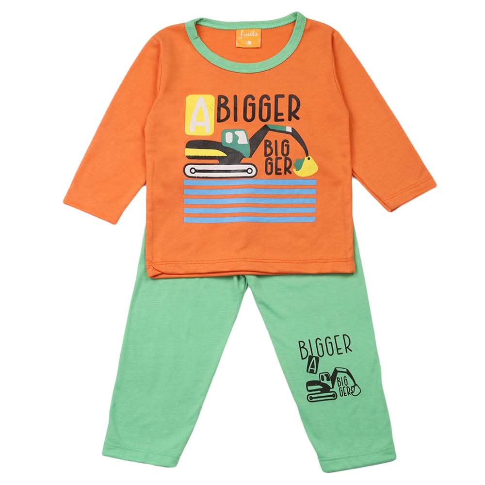 Boys Full Sleeves Suit - Orange, Boys Sets & Suits, Chase Value, Chase Value
