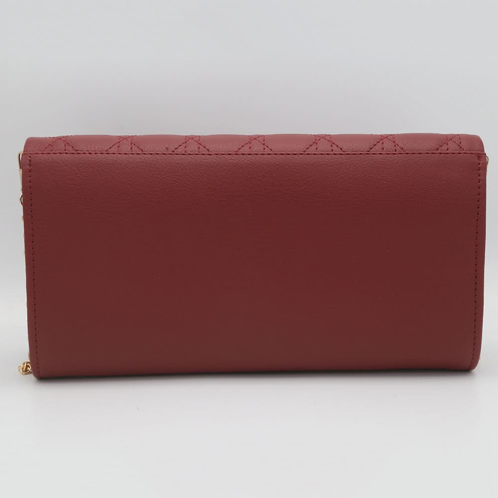Women's Fancy Clutch 6960 - Maroon, Women, Clutches, Chase Value, Chase Value