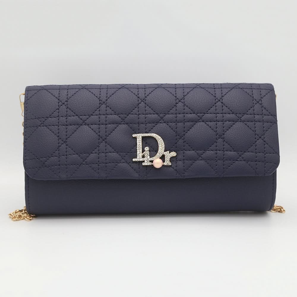 Women's Fancy Clutch 6960 - Navy Blue, Women, Clutches, Chase Value, Chase Value