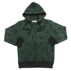 Boys Eminent Hoodie Jacket - Green, Kids, Boys Jackets and Blazers, Eminent, Chase Value