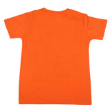 Boys Half Sleeves T-Shirt - Orange, Kids, Boys T-Shirts, Chase Value, Chase Value