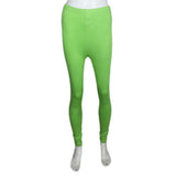 Women's Plain Tights - Parrot Green, Women, Pants & Tights, Chase Value, Chase Value