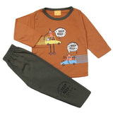 Boys Full Sleeves Suit - Brown, Boys Sets & Suits, Chase Value, Chase Value