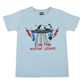 Boys Half Sleeves T-Shirt - Light Blue, Kids, Boys T-Shirts, Chase Value, Chase Value