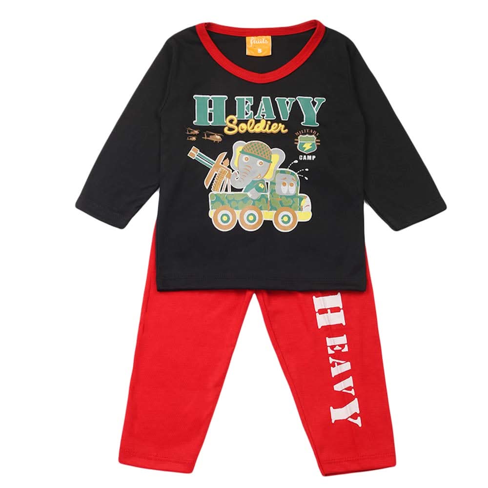 Boys Full Sleeves Suit - Black, Boys Sets & Suits, Chase Value, Chase Value