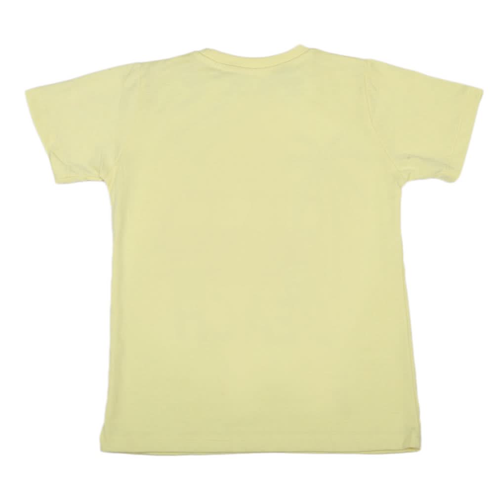 Boys Half Sleeves T-Shirt - Lemon, Kids, Boys T-Shirts, Chase Value, Chase Value