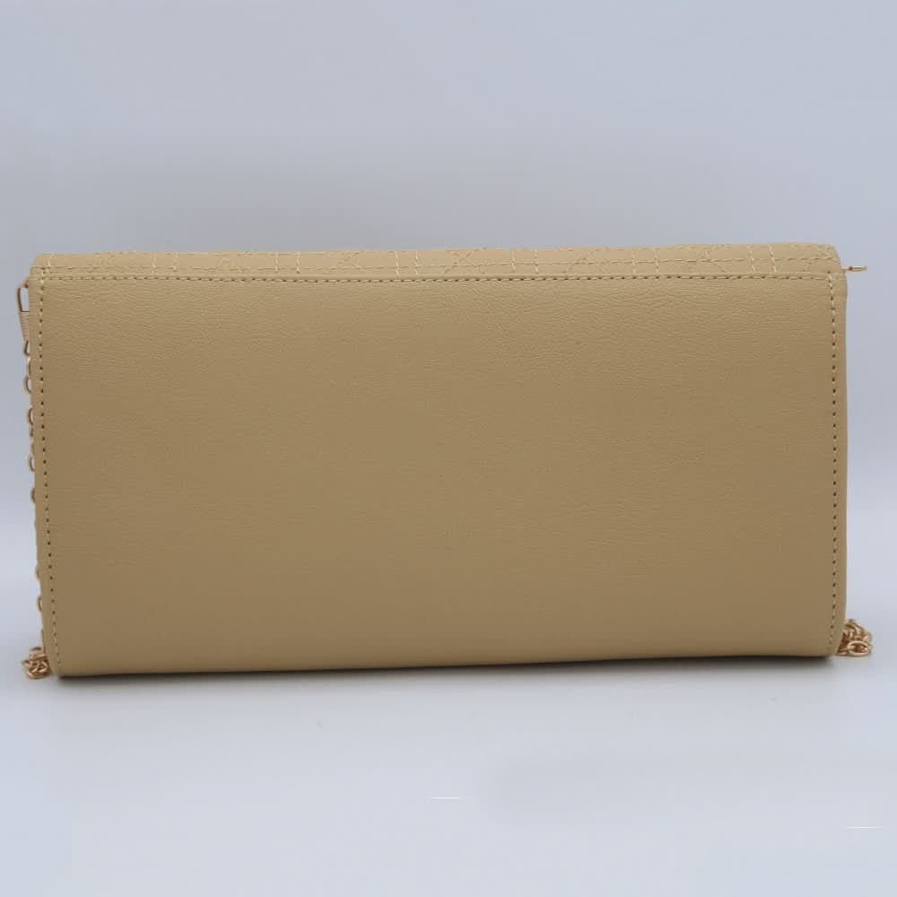 Women's Fancy Clutch 6960 - Beige, Women, Clutches, Chase Value, Chase Value