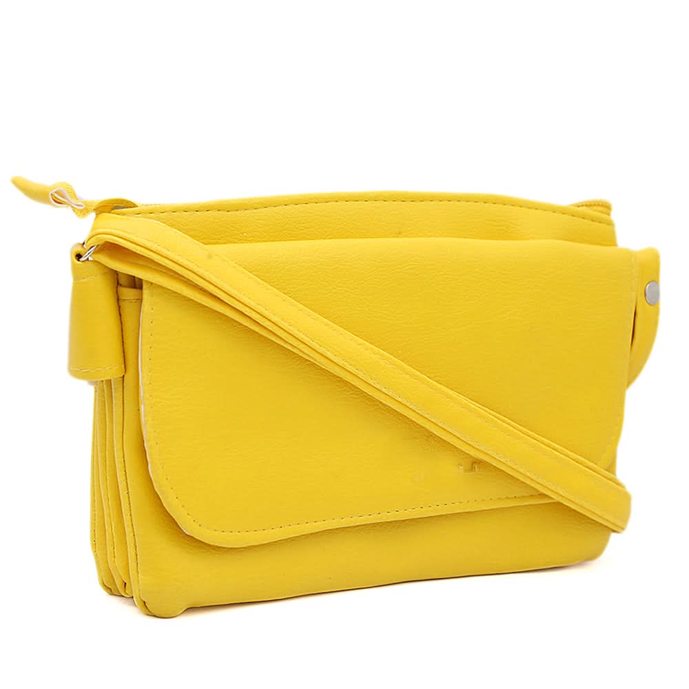 Women's Handbag 1347 - Yellow, Women, Bags, Chase Value, Chase Value