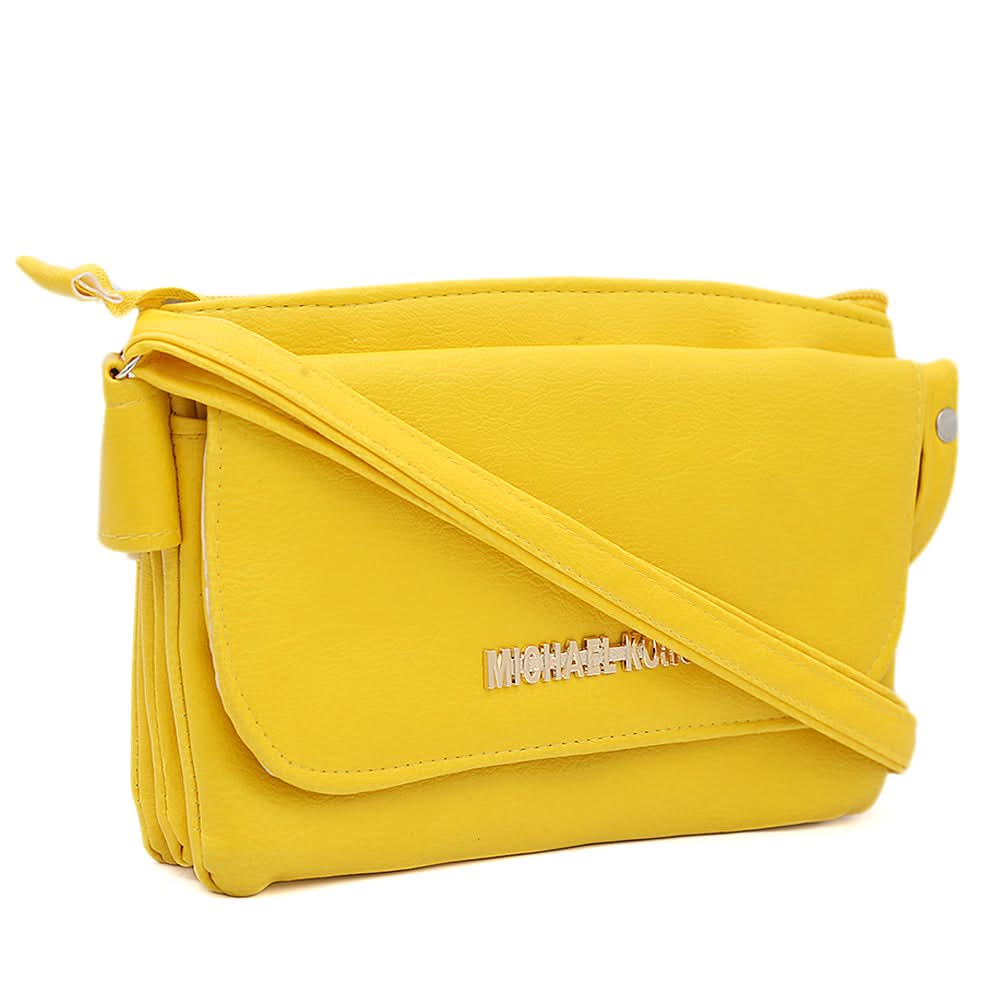 Women's Handbag 1347 - Yellow, Women, Bags, Chase Value, Chase Value