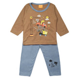 Boys Full Sleeves Suit - Brown, Boys Sets & Suits, Chase Value, Chase Value