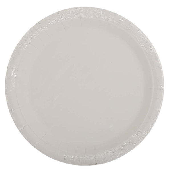 Disposable Plate 20 Pcs Large - White, Home & Lifestyle, Serving And Dining, Chase Value, Chase Value