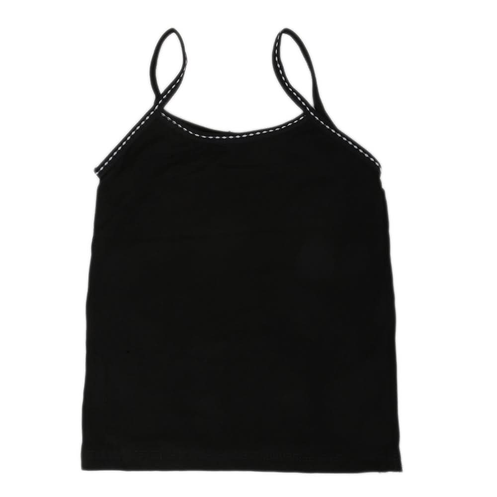 Girls Shameez - Black, Kids, Shameez Camisole And Biddies, Chase Value, Chase Value