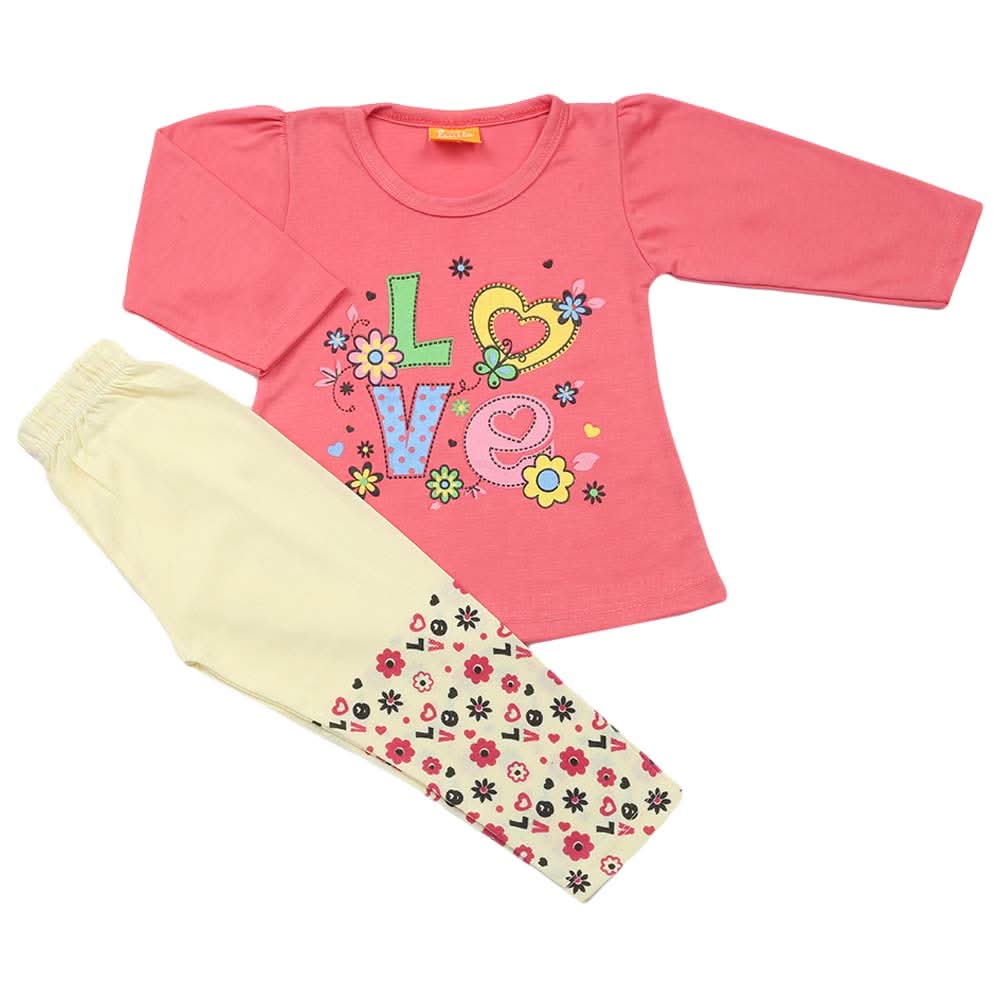 Girls Full Sleeves Suit - Dark Pink, Girls Suits, Chase Value, Chase Value