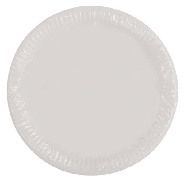 Disposable Plate 20 Pcs Medium - White, Home & Lifestyle, Serving And Dining, Chase Value, Chase Value