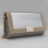 Women's Fancy Clutch 6913 - Grey, Women, Clutches, Chase Value, Chase Value