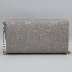 Women's Fancy Clutch 6913 - Grey, Women, Clutches, Chase Value, Chase Value