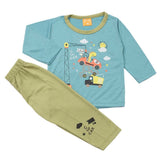 Boys Full Sleeves Suit - Light Blue, Boys Sets & Suits, Chase Value, Chase Value